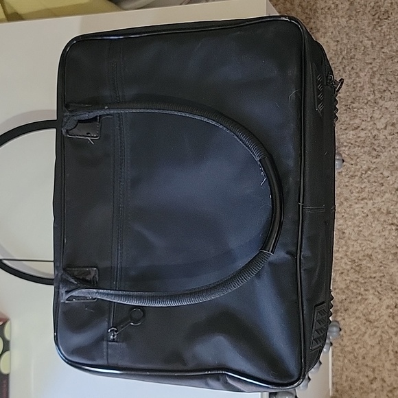 MAC Cosmetics Makeup Travel Case Black Multi Compartments - Picture 9 of 11